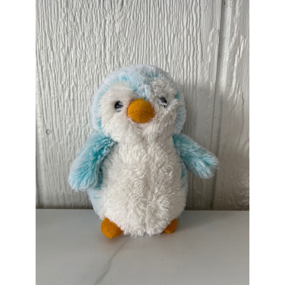 Aurora World‎ Plush Penguin Stuffed Animal Toy Blue White Small